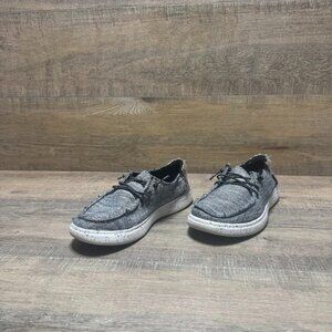 BOBS by Skechers Skipper Big Skies Black/White Casual Shoes Women's Size 7